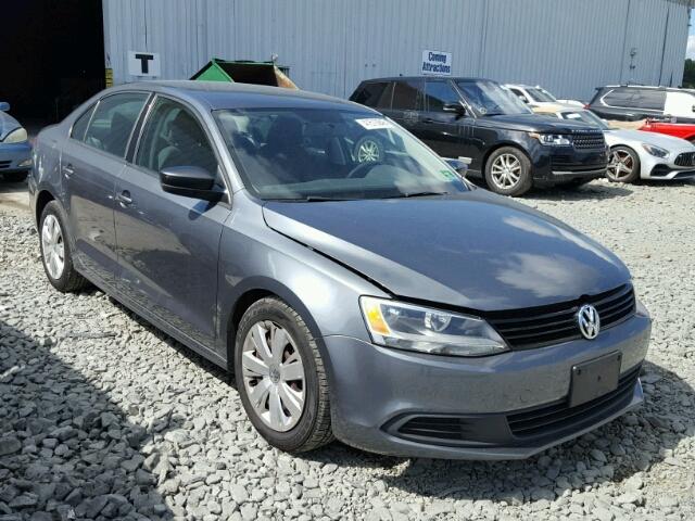 3VW2K7AJ8BM323440 - 2011 VOLKSWAGEN JETTA BASE Մոխրագույն լուսանկար 1