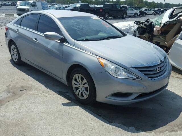 5NPEB4AC0CH484677 - 2012 HYUNDAI SONATA GLS BLUE photo 1