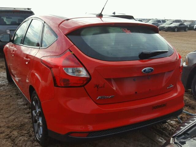 1FADP3K29DL268052 - 2013 FORD FOCUS SE RED photo 3