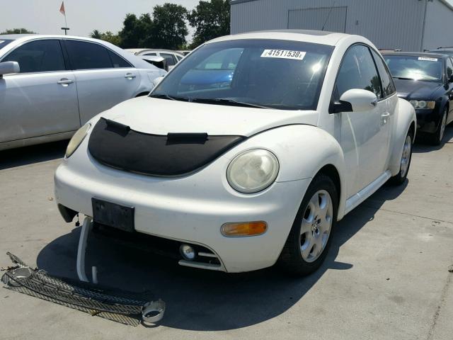 3VWCK21C13M437287 - 2003 VOLKSWAGEN NEW BEETLE თეთრი ფოტო 2