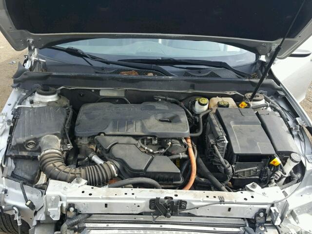 1G11D5RR4DF106843 - 2013 CHEVROLET MALIBU 1LT 银色 照片 7