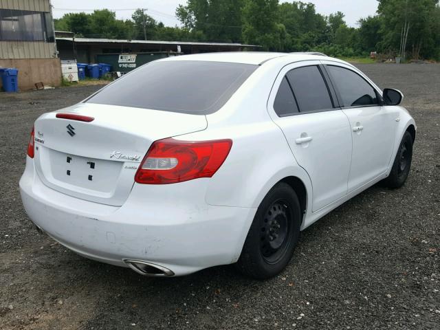 JS2RF9A12B6110426 - 2011 SUZUKI KIZASHI S WHITE photo 4