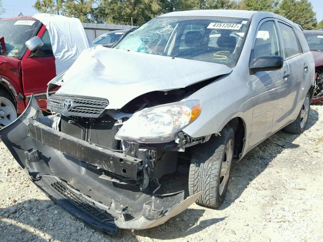 2T1KR32EX7C665495 - 2007 TOYOTA COROLLA MA SILVER photo 2