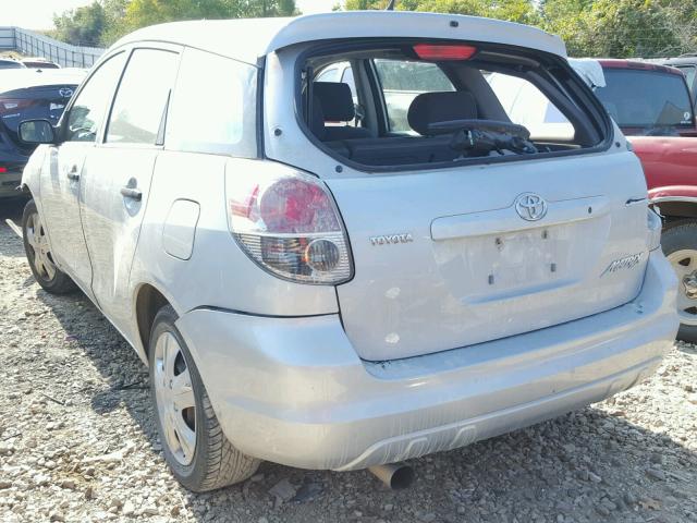 2T1KR32EX7C665495 - 2007 TOYOTA COROLLA MA SILVER photo 3