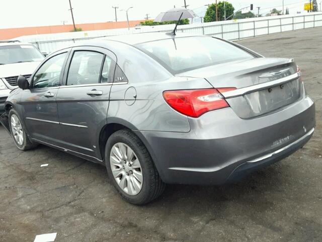 1C3CCBAB0CN203062 - 2012 CHRYSLER 200 LX SILVER photo 3