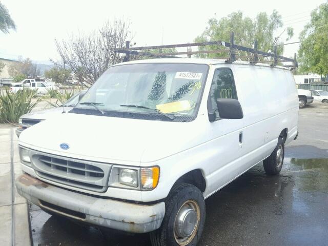 1FTFS2428VHA51251 - 1997 FORD ECONOLINE WHITE photo 2