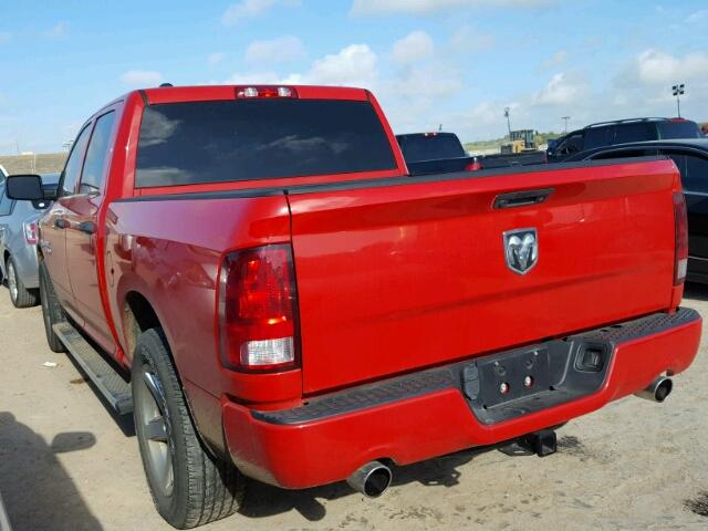 1C6RR6KT4FS554184 - 2015 RAM 1500 ST RED photo 3