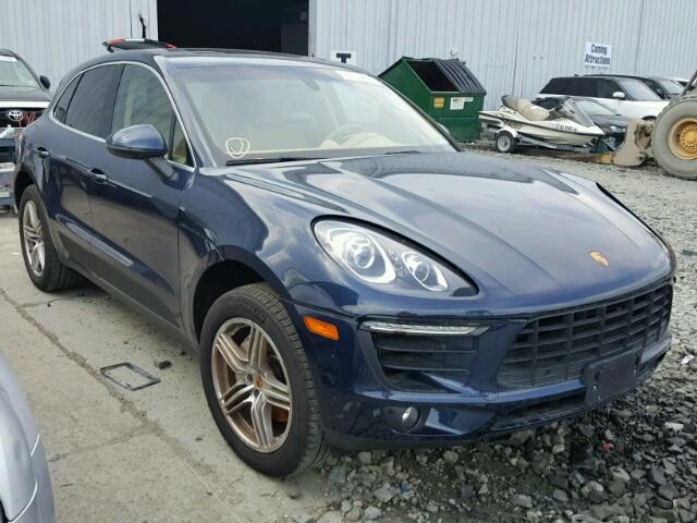 WP1AB2A50GLB53747 - 2016 PORSCHE MACAN S BLUE photo 1