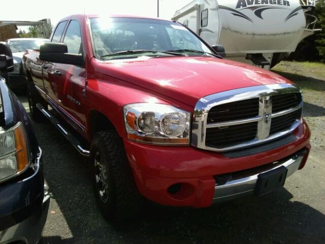 1D7KS28C36J246255 - 2006 DODGE RAM 2500 S RED photo 1