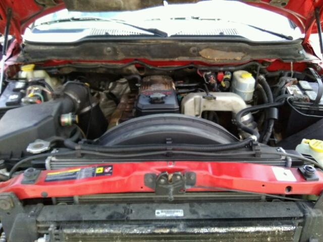 1D7KS28C36J246255 - 2006 DODGE RAM 2500 S RED photo 7