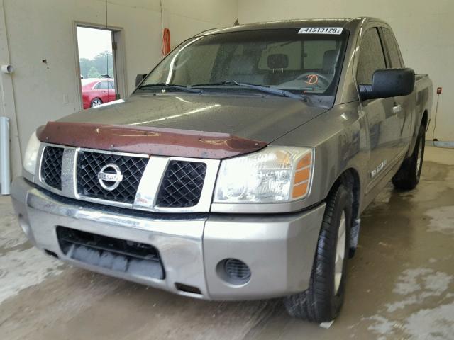 1N6BA06A67N233431 - 2007 NISSAN TITAN XE BEIGE photo 2