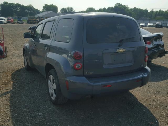 3GNDA13D28S554333 - 2008 CHEVROLET HHR LS Grafit foto 3