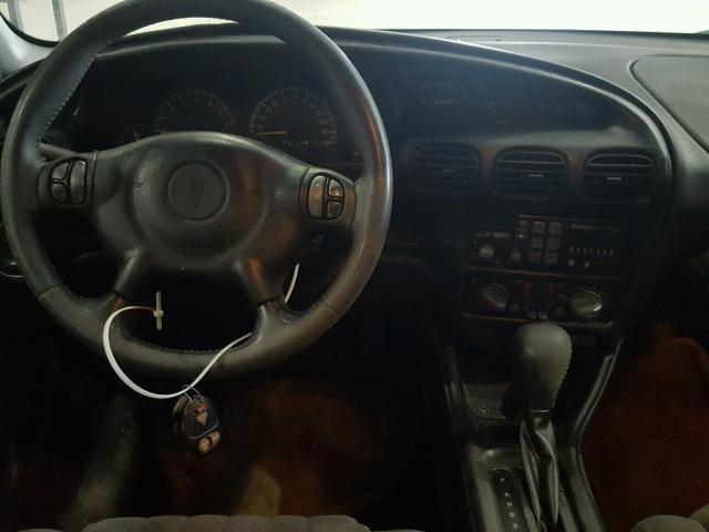 1G2WP52K01F160528 - 2001 PONTIAC GRAND PRIX SILVER photo 9