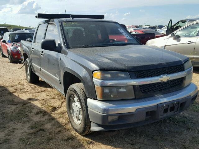 1GCCS13E788152536 - 2008 CHEVROLET COLORADO BLACK photo 1