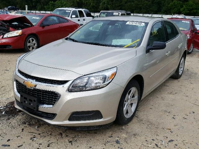 1G11B5SA0GF131852 - 2016 CHEVROLET MALIBU LIM 金色 照片 2