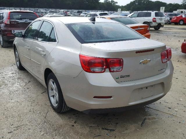 1G11B5SA0GF131852 - 2016 CHEVROLET MALIBU LIM 金色 照片 3