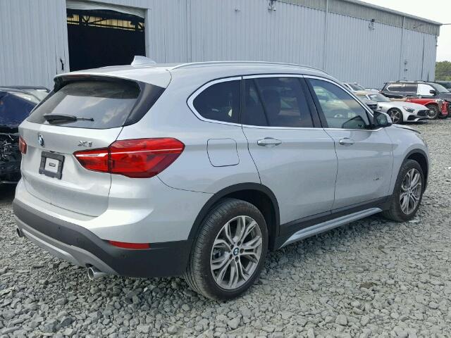 WBXHU7C39H5H33240 - 2017 BMW X1 SDRIVE2 SILVER photo 4