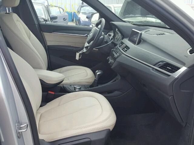 WBXHU7C39H5H33240 - 2017 BMW X1 SDRIVE2 SILVER photo 5