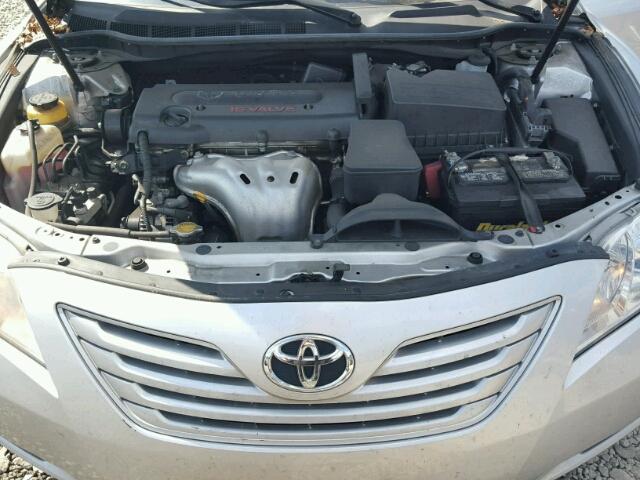 4T1BE46K49U381976 - 2009 TOYOTA CAMRY SILVER photo 7