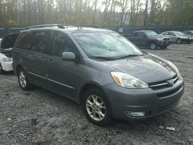 5TDBA22C55S042614 - 2005 TOYOTA SIENNA XLE GRAY photo 1