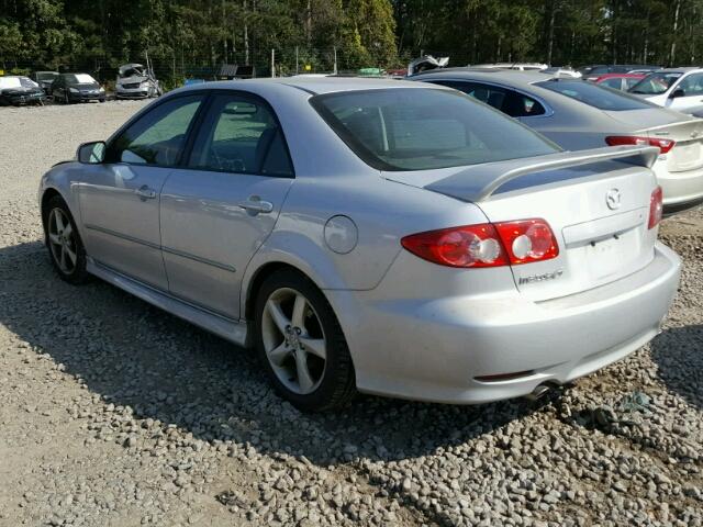 1YVHP80D435M19096 - 2003 MAZDA 6 SILVER photo 3