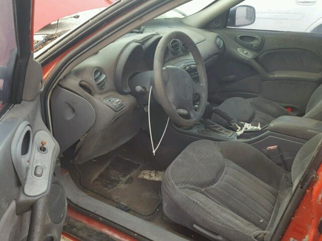 1G2NE52T3XC538989 - 1999 PONTIAC GRAND AM S წითელი ფოტო 9