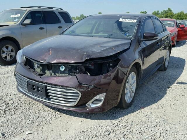 4T1BK1EB2FU178878 - 2015 TOYOTA AVALON XLE MAROON photo 2