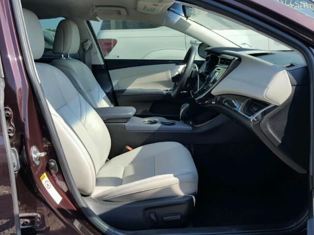 4T1BK1EB2FU178878 - 2015 TOYOTA AVALON XLE MAROON photo 5