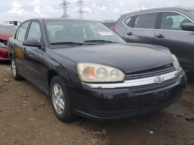 1G1ZT54805F210008 - 2005 CHEVROLET MALIBU LS შავი ფოტო 1