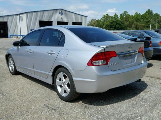 2HGFA1E62BH513440 - 2011 HONDA CIVIC LX-S SILVER photo 3