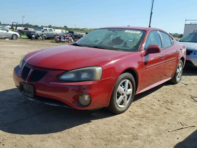 2G2WP552971124333 - 2007 PONTIAC GRAND PRIX BURGUNDY photo 2