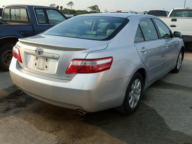 4T1BK46K87U016352 - 2007 TOYOTA CAMRY NEW SILVER photo 4