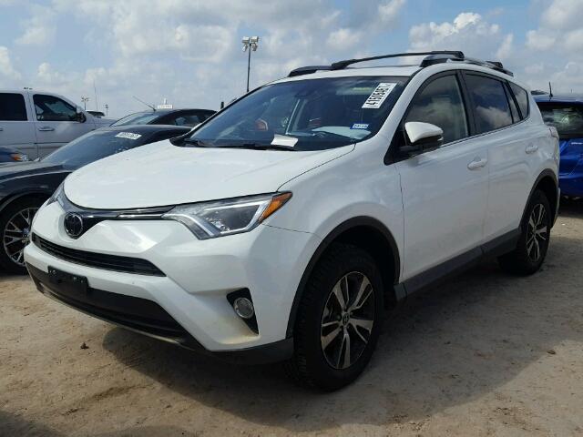 JTMWFREV5HJ715329 - 2017 TOYOTA RAV4 XLE WHITE photo 2