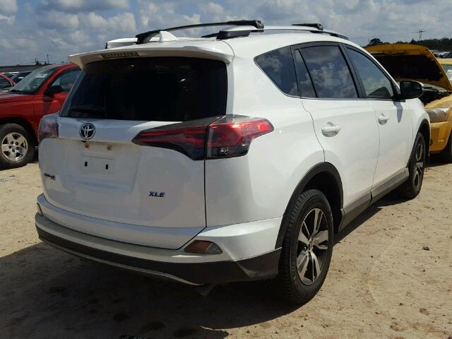 JTMWFREV5HJ715329 - 2017 TOYOTA RAV4 XLE WHITE photo 4