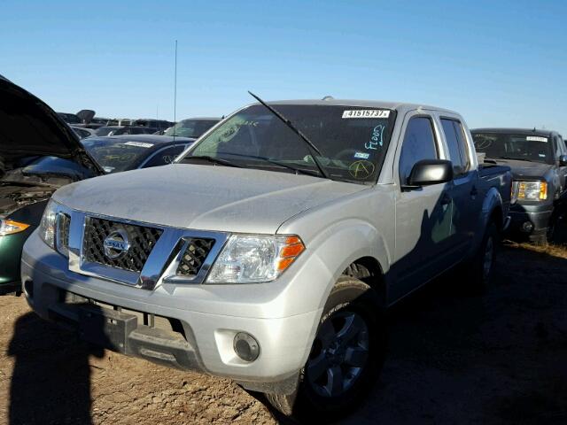 1N6AD0ERXCC478958 - 2012 NISSAN FRONTIER S SILVER photo 2