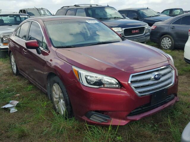 4S3BNBD69G3013357 - 2016 SUBARU LEGACY 2.5 BURGUNDY photo 1