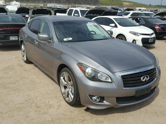 JN1BY1AP2BM324455 - 2011 INFINITI M37 GRAY photo 1