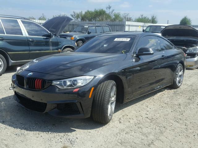 WBA3N9C57FK247102 - 2015 BMW 428 XI BLACK photo 2
