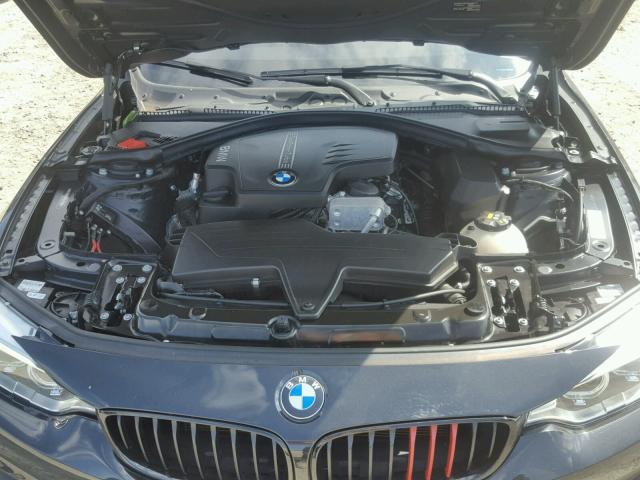 WBA3N9C57FK247102 - 2015 BMW 428 XI BLACK photo 7