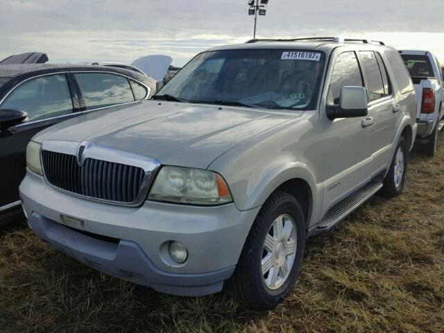 5LMEU68H53ZJ01860 - 2003 LINCOLN AVIATOR TAN photo 2