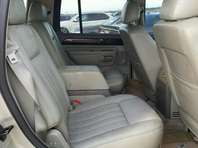 5LMEU68H53ZJ01860 - 2003 LINCOLN AVIATOR TAN photo 6