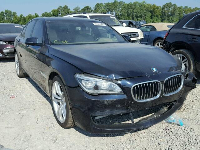 WBAYA8C51DD227778 - 2013 BMW 750I BLACK photo 1