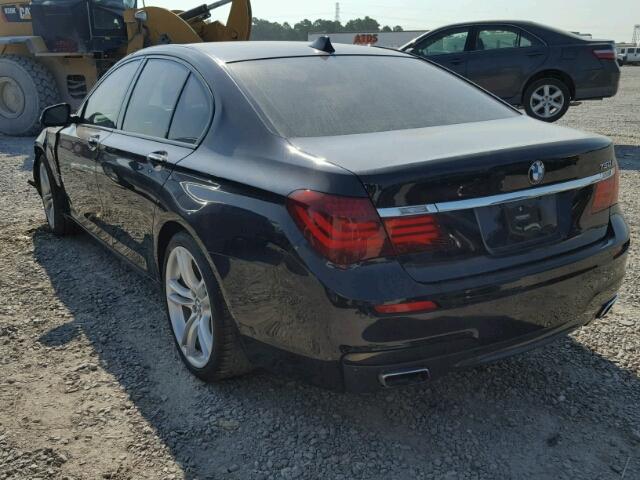 WBAYA8C51DD227778 - 2013 BMW 750I BLACK photo 3