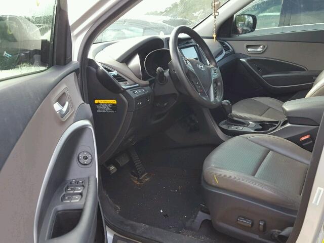 5XYZU3LB4EG186203 - 2014 HYUNDAI SANTA FE S 灰色 照片 9