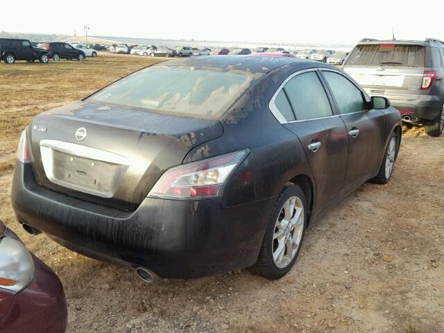 1N4AA5AP8EC479953 - 2014 NISSAN MAXIMA BLACK photo 4