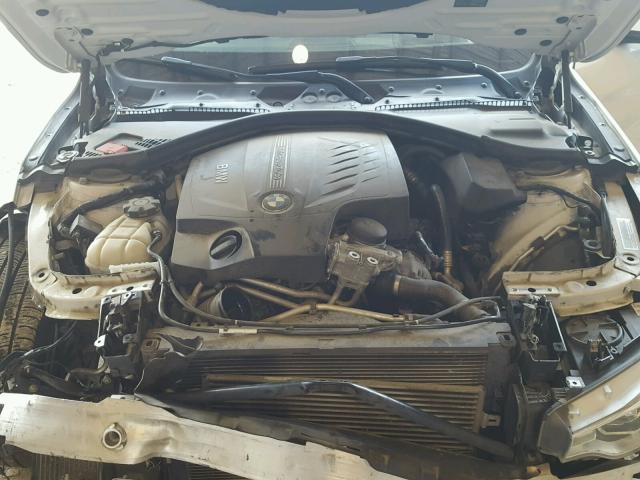 WBA3R1C5XEK190480 - 2014 BMW 435 I WHITE photo 7