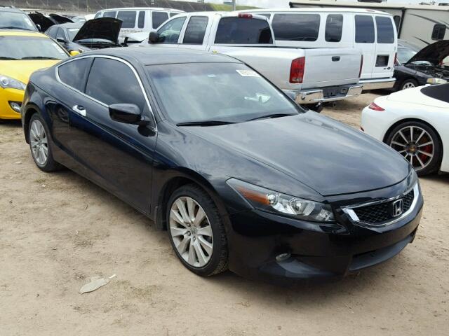 1HGCS2B83AA000870 - 2010 HONDA ACCORD BLACK photo 1