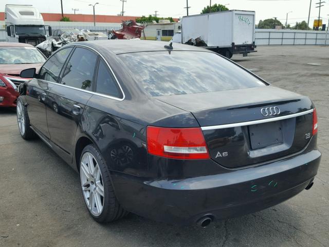 WAUEH74F58N132947 - 2008 AUDI A6 S-LINE BLACK photo 3