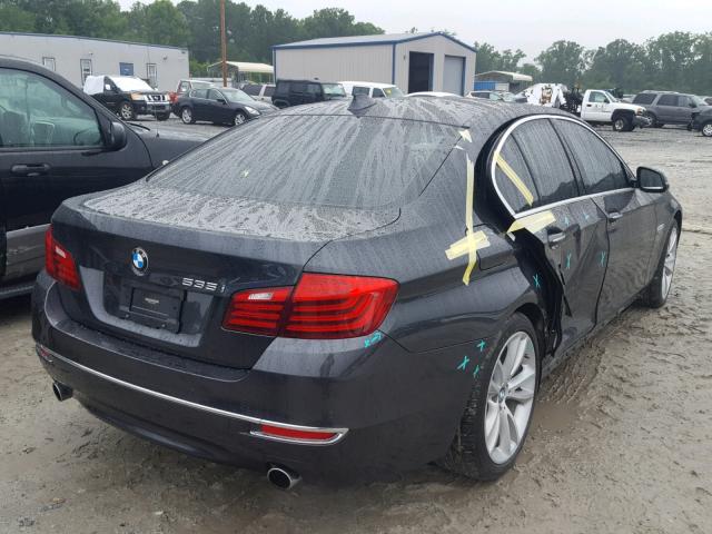 WBA5B1C51FD921090 - 2015 BMW 535 I BLACK photo 4