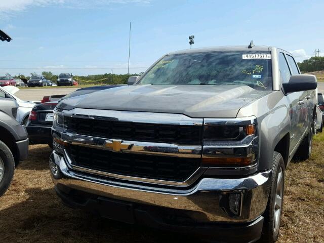 3GCPCREC2HG196575 - 2017 CHEVROLET SILVERADO GRAY photo 2